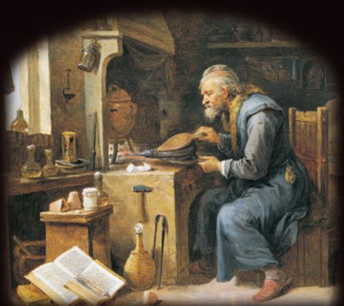 Eye Candy: The Alchemist, by David Teniers